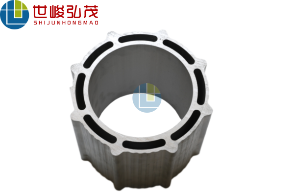 新能源水冷電機外殼鋁合金型材制品 新能源水冷電機外殼鋁合金型材制品